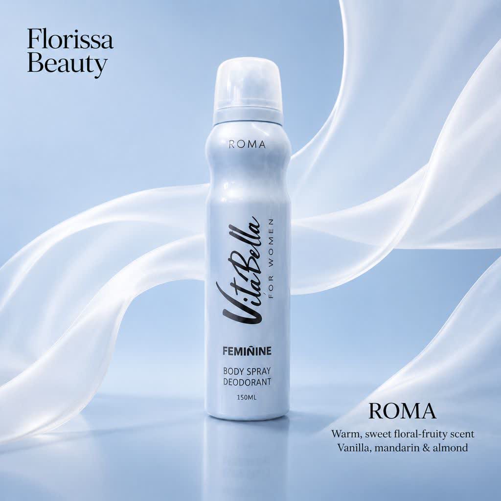 اسپری بدن زنانه ROMA